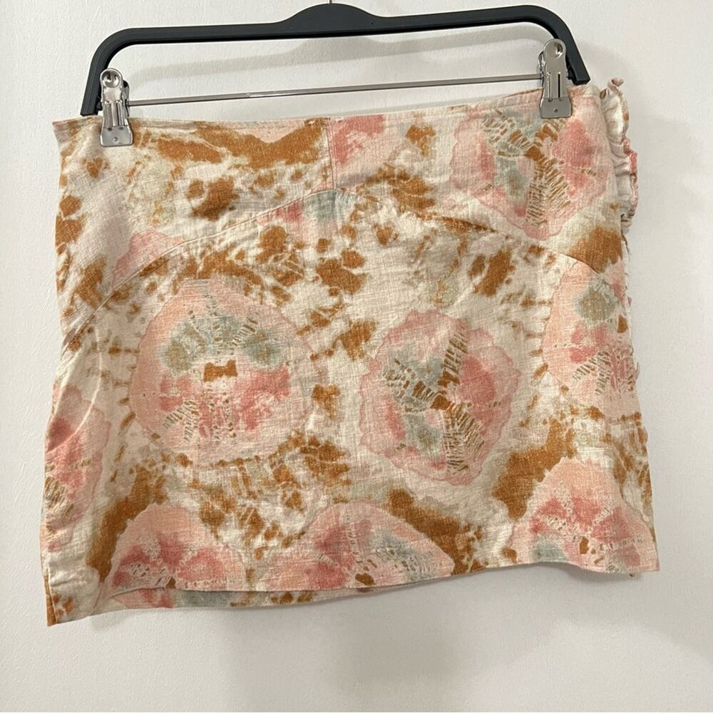 Free People Sweet As Beach Mini Skirt Size 2 - Picture 5 of 8
